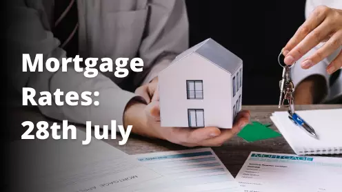 Current national mortgage rates July 28, 2022