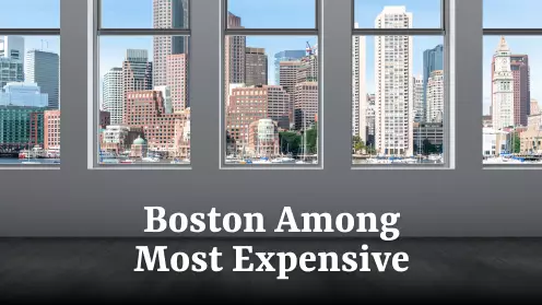 Boston among the most expensive cities