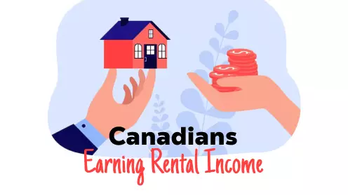 A majority of Canadians earn rental income