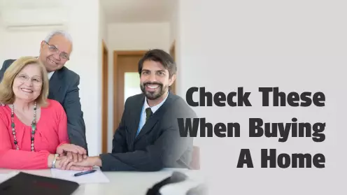 Check these When Buying A Home