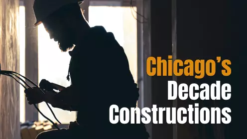 The Chicago metro Real Estate construction in the past decade