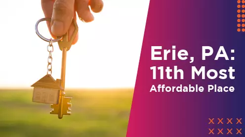 Erie, PA is the eleventh-most affordable place in America