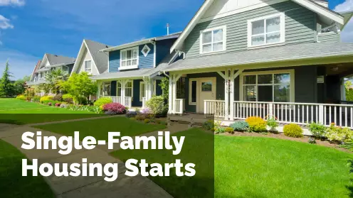 Single-Family Housing Starts Rebound
