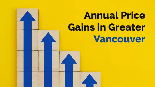 Greater Vancouver still had annual price gains in August