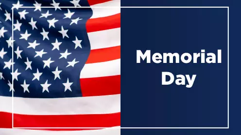 Honoring our nation's heroes on Memorial Day.