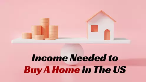 Higher income needed for buyers to afford the typical US home