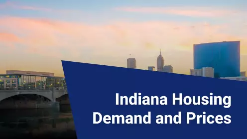 Indianapolis-area houses price and demand