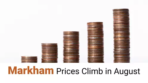 Markham home prices climb to $1.27M in August