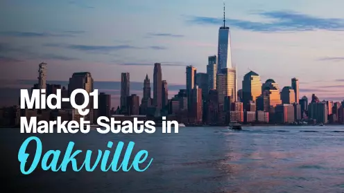 Oakville’s Mid-Q1 Market Statistics