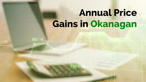 Okanagan still had annual price gains in August