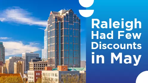 Raleigh, among cities with the fewest price cuts in May