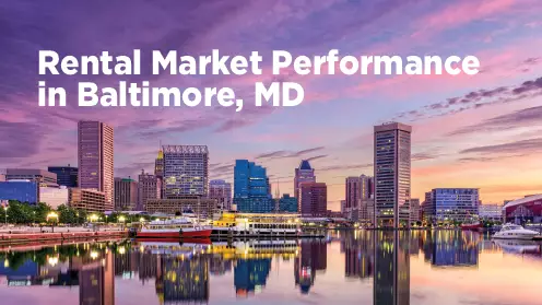 Rental market performance in Baltimore, MD