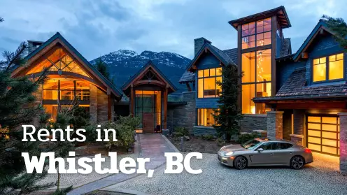 Here’s how much most renters would willingly pay for rent in Whistler, BC